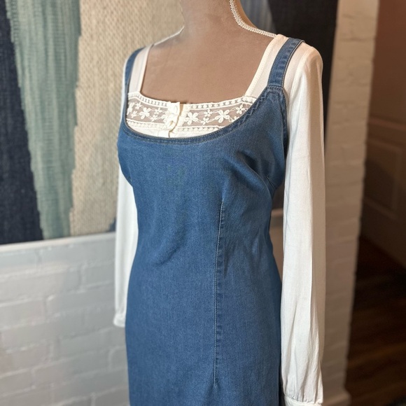 Highway Jeans Plus Size Stretch Denim Bodycon Dress - Picture 6 of 16